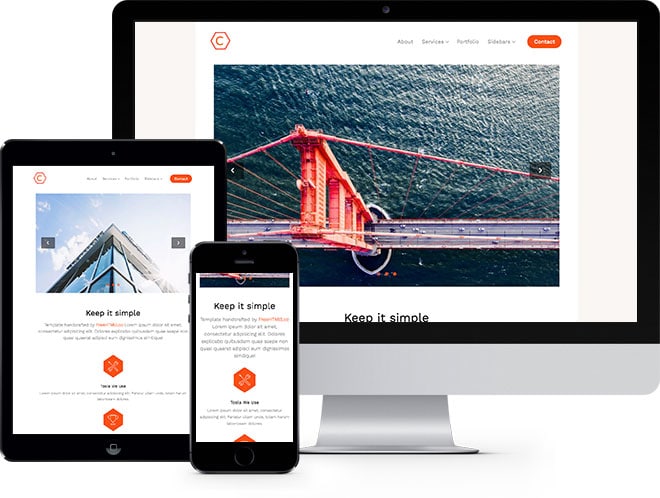 Cache: Free HTML5 Bootstrap Template