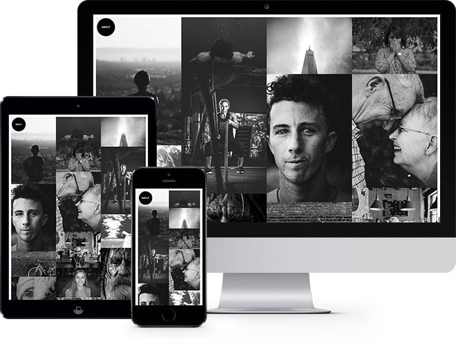 Photo: Free Website Template Using Bootstrap for Photographer