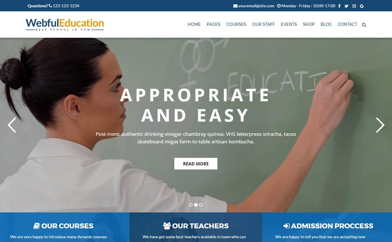 26 Best Education WordPress Themes 2017 You Need To See