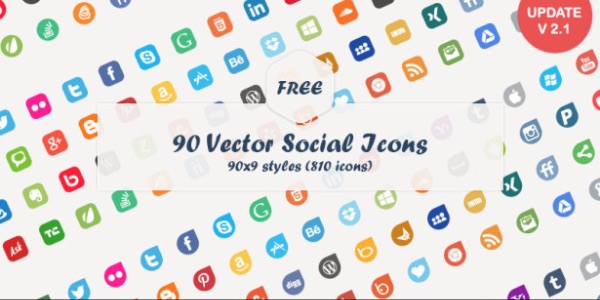 Free Social Media Vector Icons